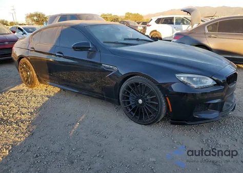 2014 BMW M6 Gran Coupe z USA, uszkodzony, nr VIN WBS6C9C50EDV73955